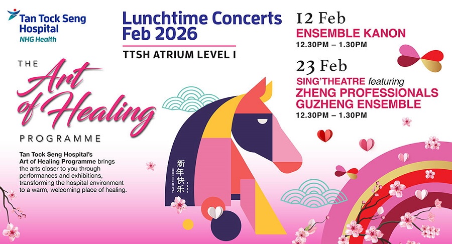 Art of Healing: Lunchtime Concerts banner
