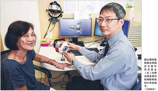 微创手术治疗青光眼 助降低风险加快康复