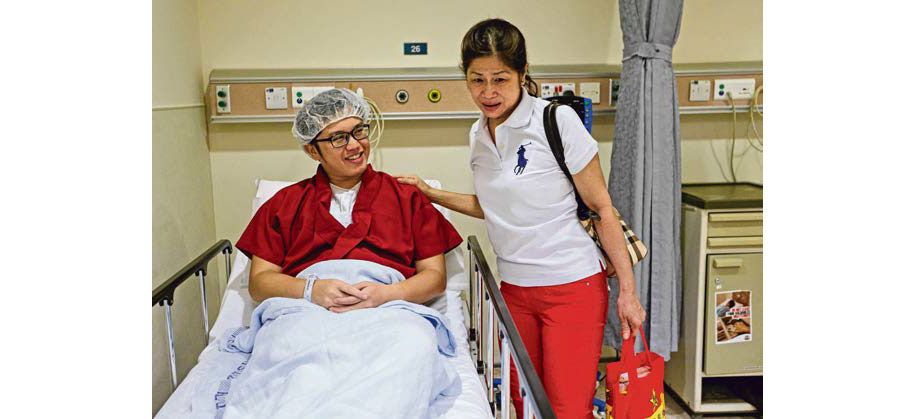 ‘I was joking but I felt a bit terrified’